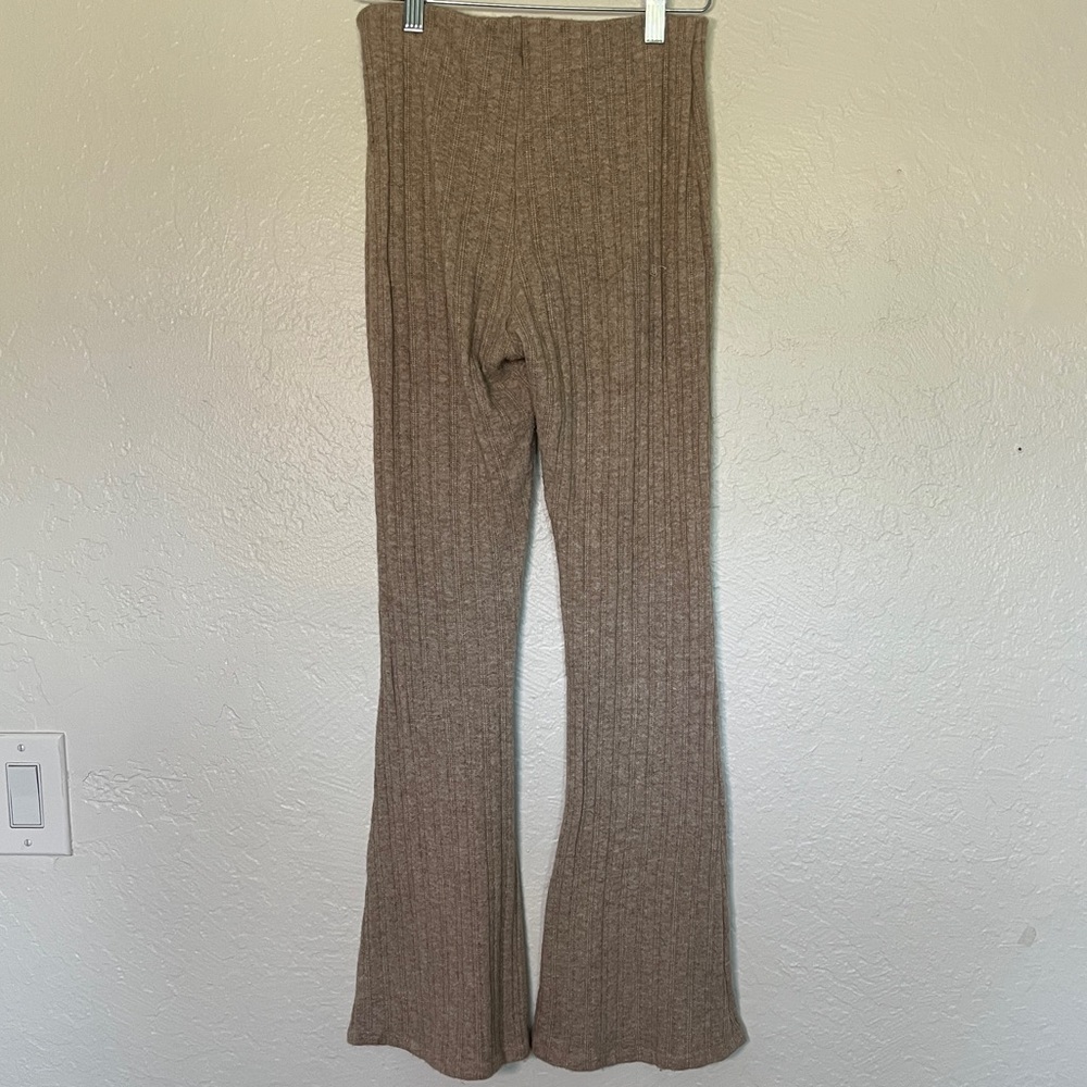 Sage The Label Ribbed Knit Pants Bootcut flare - Picture 4 of 5